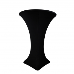 Black Cocktail Table Cover