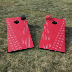 Red Cornhole Set