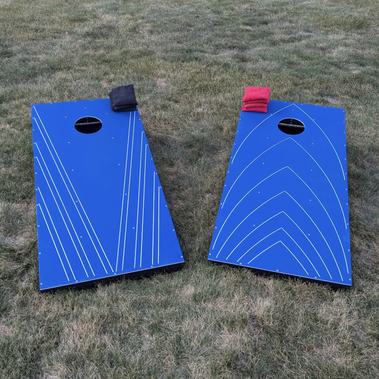 Blue Cornhole Set