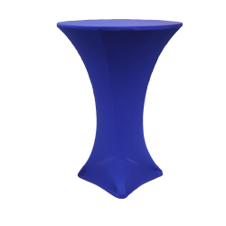 Royal Blue Cocktail Table Cover