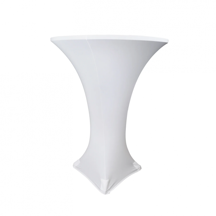 White Cocktail Table Cover