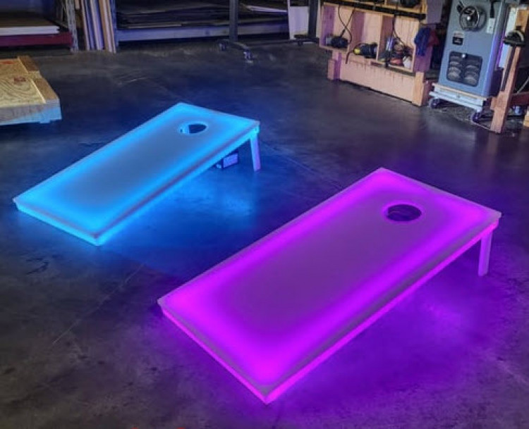 LED Cornhole